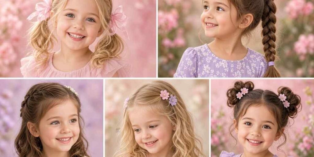 11+ Adorable Little Girl Hairstyles That Are Cute, Comfortable, and Easy to Do