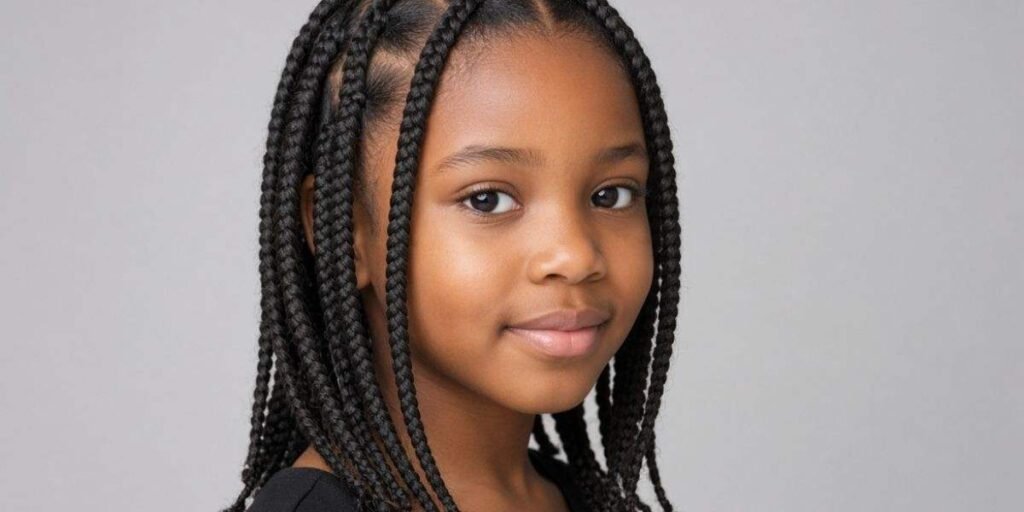 Classic Kids Box Braids Kids Braided Hairstyles