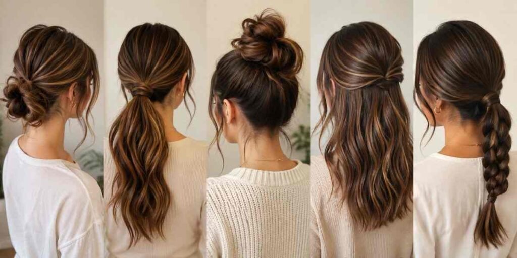 12+ Easy 5-Minute Hairstyles for Effortlessly Put-Together Days