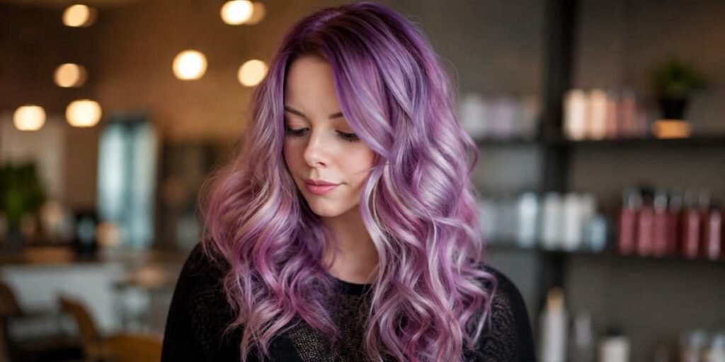 lavender-and-pastel-balayage