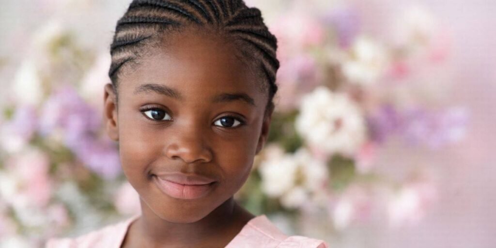 Simple Straight-Back Cornrows