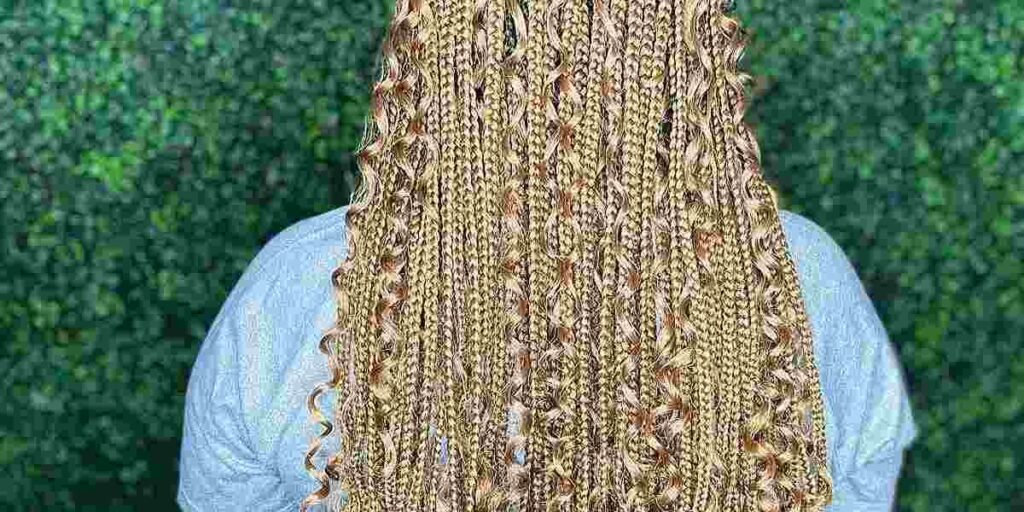 Medium Knotless Braids Knotless Braids Styles