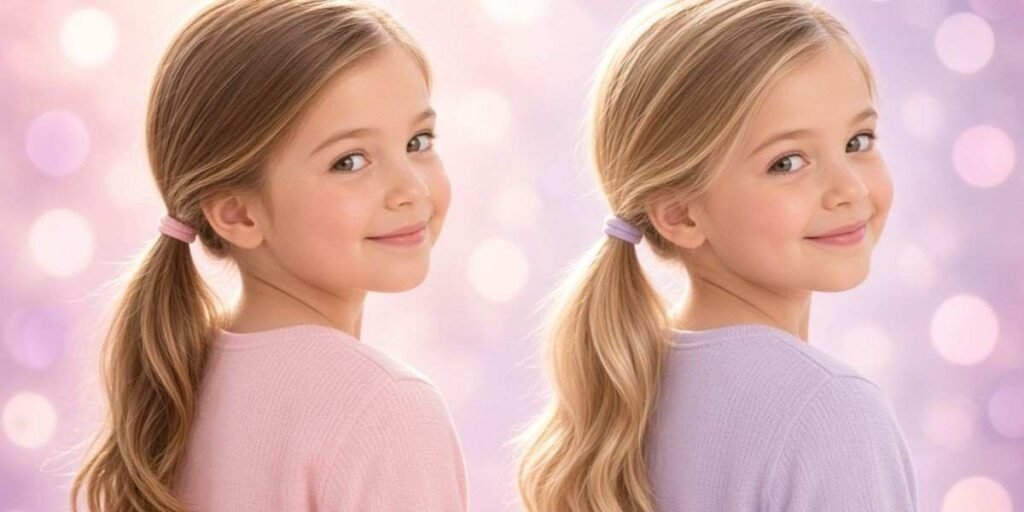 Low Ponytail with Detangler Spray Toddler Girl Hairstyles
