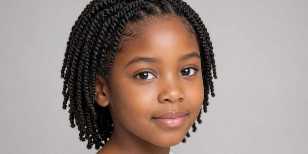 Mini Twists Kids Braided Hairstyles