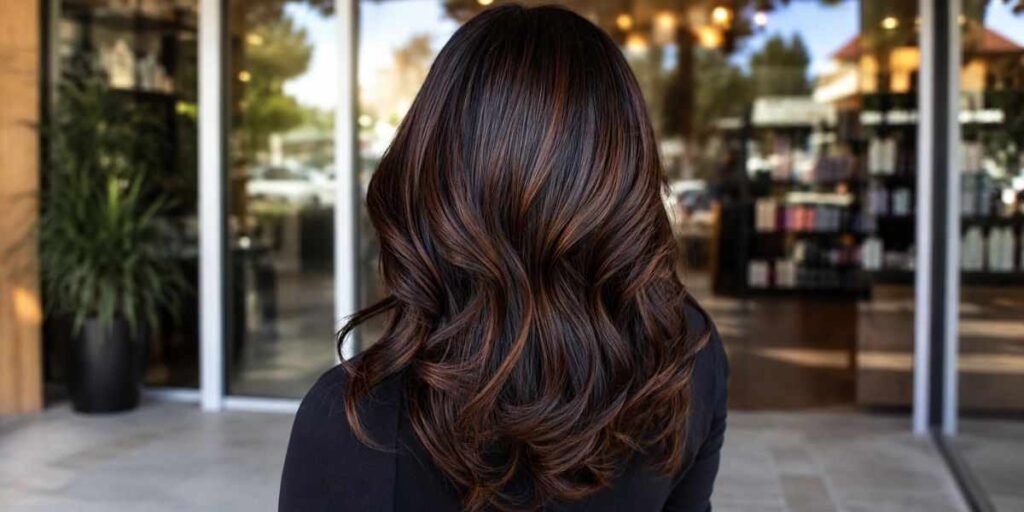 reddish-brown-balayage