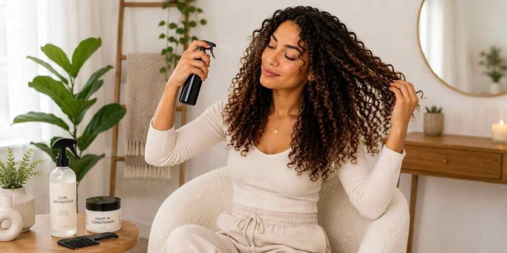 refresh-dont-always-rewash Curly Hair Styling Tips