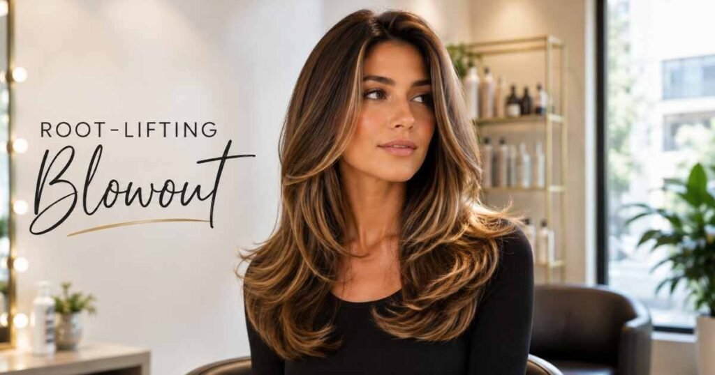 Type 2 Wavy Hair  root-lifting-blowout