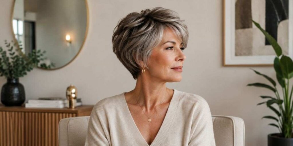 short-volume-focused-cuts-for-mature-hair Short Haircuts for Women