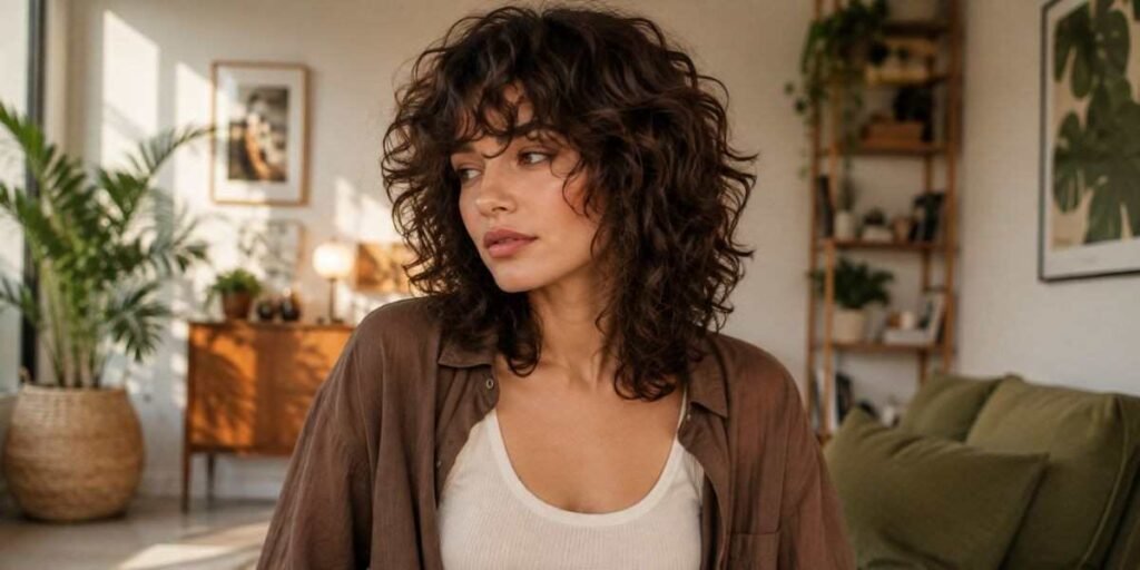 the-curly-shag Gorgeous Women's Haircut 