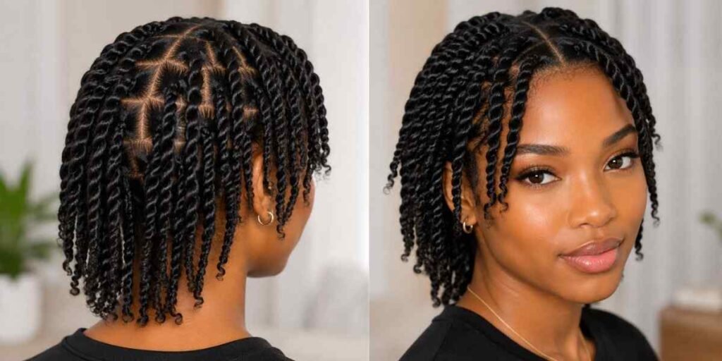 two-strand-twists Gorgeous Natural Hairstyles